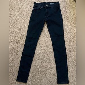 7 for all Mankind High Waist gwenevere jeans size 27